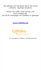 Mobile Screenshot of comedius-server3.de